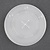 Fiesta Recyclable Polystyrene Lids for 12oz Cold Paper Cups 80mm (Pack of 1000)