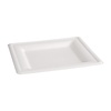 Fiesta Green Fiesta Kompostowalne kwadratowe talerze z trzciny cukrowej 261 mm (50 szt.)