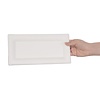 Fiesta Green Fiesta Compostable Bagasse Rectangular Plates 258mm (Pack of 50)