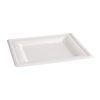 Fiesta Green Fiesta Compostable Bagasse Square Plates 159mm (Pack of 50)