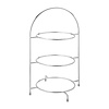 Utopia Chrome Three Tier Cake Stand 270mm