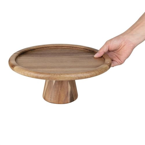 Olympia Acacia Cake Stand 305(Ø) x 127(H)mm Olympia Acacia Cake Stand 305(Ø) x 127(H)mm