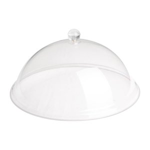 Olympia Kristallon Polycarbonate Domed Cover Clear 315(Ø) x 125(H)mm Olympia Kristallon Polycarbonate Domed Cover Clear 315(Ø) x 125(H)mm