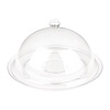 Olympia Kristallon Polycarbonate Domed Cover Clear 260(Ø) x 115(H)mm