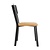 Bolero Metal & PU Side Chair Vintage Camel (Pack 4)