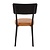 Bolero Metal & PU Side Chair Vintage Camel (Pack 4)