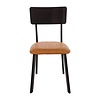 Bolero Metal & PU Side Chair Vintage Camel (Pack 4)