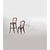 Fameg Bentwood Bistro Side Chairs Walnut Finish (Pack of 2)