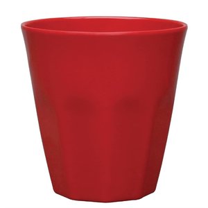 Olympia Kristallon Melamine Plastic Tumbler Red 290ml (Pack of 6) Olympia Kristallon Melamine Plastic Tumbler Red 290ml (Pack of 6)