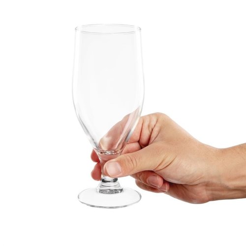 Olympia Stemmed Beer Glasses 380ml (Pack of 6) Olympia Stemmed Beer Glasses 380ml (Pack of 6)