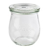 APS Glass Jars with Lids (Pack of 12)