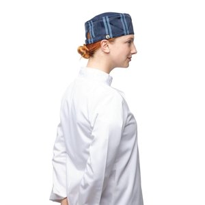 Chef Works Urban Granatowa czapka Chef Works Presidio z satynowymi paskami Cool Vent Chef Works Urban Granatowa czapka Chef Works Presidio z satynowymi paskami Cool Vent