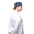 Chef Works Urban Chef Works Presidio Navy Satin Stripe Cool Vent Beanie