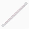 Fiesta Green Fiesta Compostable Individually Wrapped Paper Smoothie Straws Red Stripes (Pack of 250)