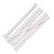 Fiesta Green Fiesta Compostable Individually Wrapped Paper Smoothie Straws Red Stripes (Pack of 250)
