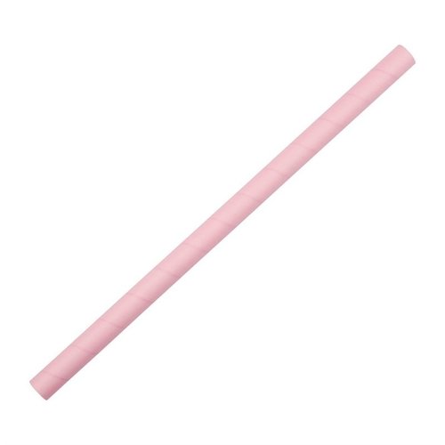 Fiesta Green Fiesta Compostable Paper Smoothie Straws Pink (Pack of 250) Fiesta Green Fiesta Compostable Paper Smoothie Straws Pink (Pack of 250)