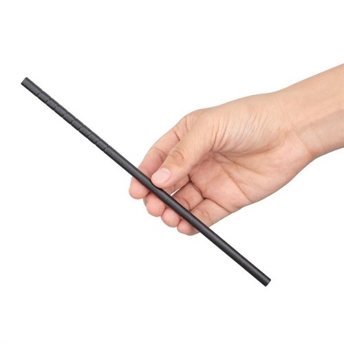 Fiesta Green Fiesta Compostable Individually Wrapped Bendy Paper Straws Black (Pack of 250)