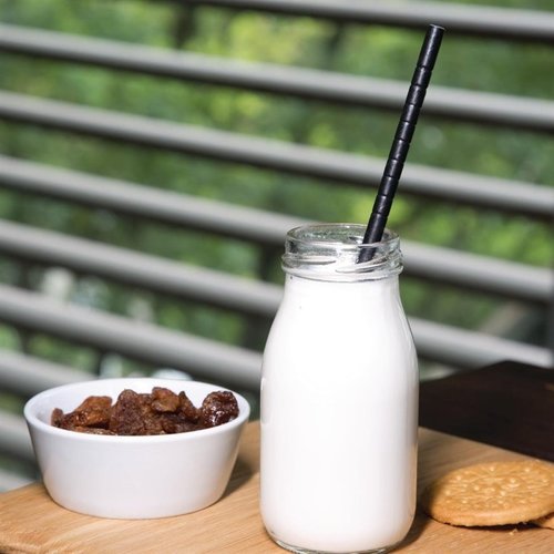 Fiesta Green Fiesta Compostable Bendy Paper Straws Black (Pack of 250) Fiesta Green Fiesta Compostable Bendy Paper Straws Black (Pack of 250)