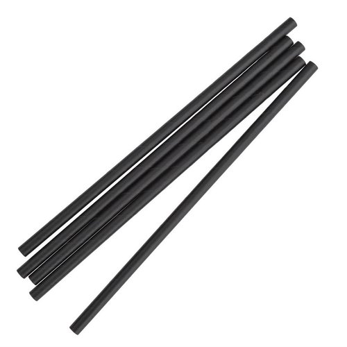 Fiesta Green Fiesta Compostable Individually Wrapped Paper Straws Black (Pack of 250) Fiesta Green Fiesta Compostable Individually Wrapped Paper Straws Black (Pack of 250)