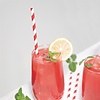 Fiesta Green Fiesta Compostable Individually Wrapped Paper Straws Red Stripes (Pack of 250)