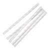 Fiesta Green Fiesta Compostable Individually Wrapped Paper Straws Red Stripes (Pack of 250)