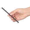 Fiesta Green Fiesta Compostable Individually Wrapped Paper Cocktail Stirrer Straws Black (Pack of 250)