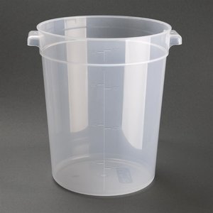 Vogue Polypropylene Round Food Storage Container 7.5Ltr Vogue Polypropylene Round Food Storage Container 7.5Ltr
