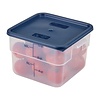 Cambro Camsquare Food Storage Container Lid Blue Cambro Camsquare Food Storage Container Lid Blue