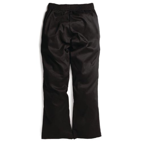 Chef Works  Basic Baggy Chefs damskie spodnie rozmiar: S, czarne Chef Works  Basic Baggy Chefs damskie spodnie rozmiar: S, czarne