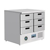 Polar Refrigeration  G-Series Refrigerated Counter with 6 Drawers 240Ltr
