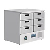 Polar Refrigeration  G-Series Refrigerated Counter with 6 Drawers 240Ltr