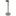 Bolero Polerowana barierka z czarnym paskiem 3m, 96,5 (h) x 34,5 (Ø) cm