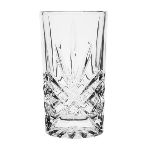 Olympia Old Duke Glass Tumblers 350ml (Pack of 6) Olympia Old Duke Glass Tumblers 350ml (Pack of 6)