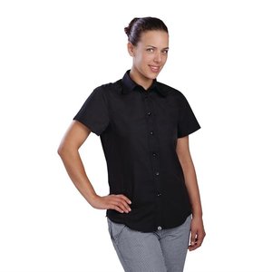 Chef Works Womens Cool Vent Chefs Shirt Black S Chef Works Womens Cool Vent Chefs Shirt Black S
