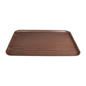Olympia Veneer Mahogany Tray 584 x 390mm