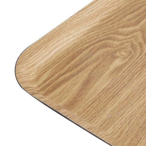 Olympia Taca z forniru 508 x 360mm, brązowa