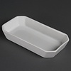 Olympia Whiteware Oblong Hors d'Oeuvre Dishes 235x 122mm (Pack of 6) Olympia Whiteware Oblong Hors d'Oeuvre Dishes 235x 122mm (Pack of 6)