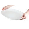Olympia French Deep Oval Plates 500mm Olympia French Deep Oval Plates 500mm