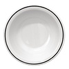 Olympia Kristallon Black Band Melamine Bowls 150mm (Pack of 12) Olympia Kristallon Black Band Melamine Bowls 150mm (Pack of 12)