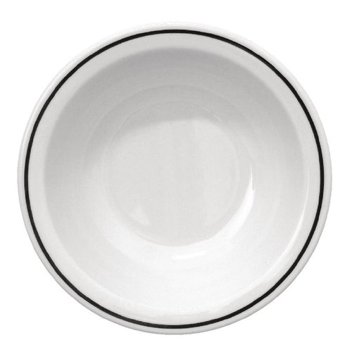 Olympia Kristallon Black Band Melamine Bowls 150mm (Pack of 12) Olympia Kristallon Black Band Melamine Bowls 150mm (Pack of 12)