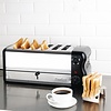 Rowlett Esprit 6 Slot Toaster Jet Black