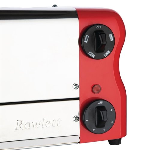 Rowlett Toster elektryczny z 6 przegrodami, czerwony Rowlett Toster elektryczny z 6 przegrodami, czerwony