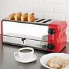 Rowlett Esprit 6 Slot Toaster Traffic Red