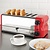 Rowlett Esprit 6 Slot Toaster Traffic Red