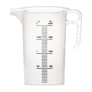 Pro-Measures Polypropylene Measuring Jug 2Ltr Pro-Measures Polypropylene Measuring Jug 2Ltr