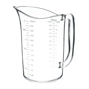 Vogue Polycarbonate Measuring Jug 3Ltr