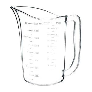 Vogue Polycarbonate Measuring Jug 2Ltr Vogue Polycarbonate Measuring Jug 2Ltr