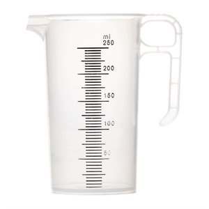Pro-Measures Dzbanek z miarką z polipropylenu 250ml Pro-Measures Dzbanek z miarką z polipropylenu 250ml