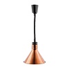 Buffalo Conical Retractable Heat Shade Copper Finish