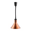 Buffalo Conical Retractable Heat Shade Copper Finish